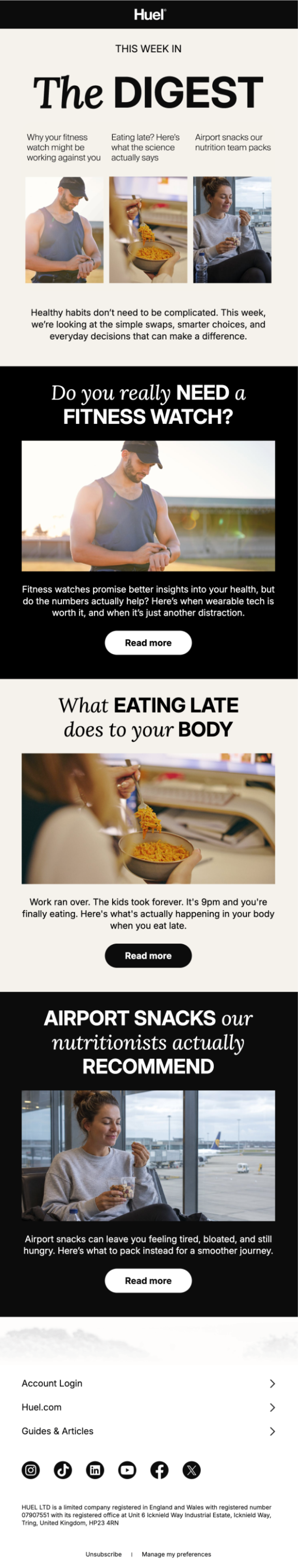 Email campaign example 11
