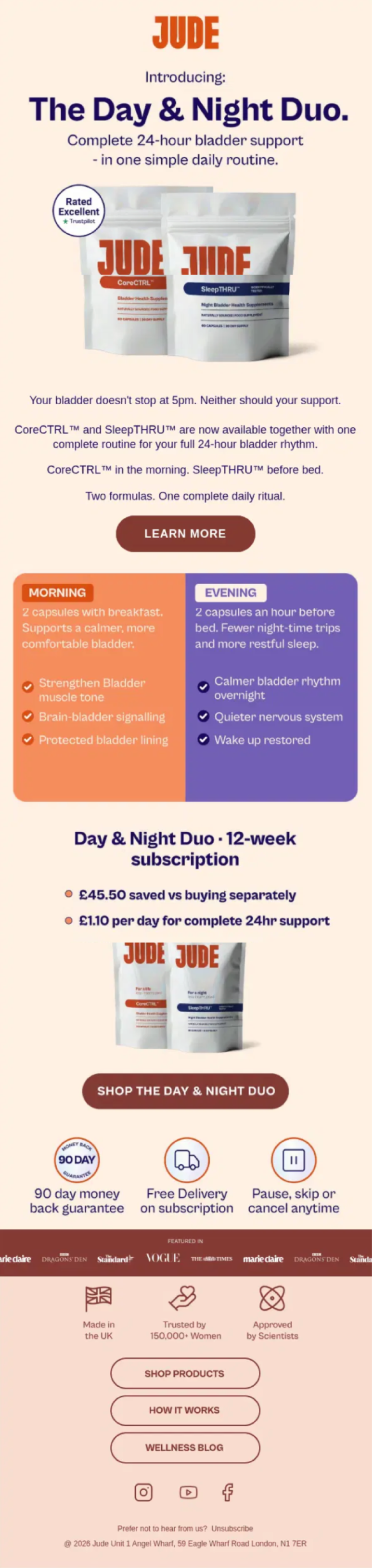 Email campaign example 12