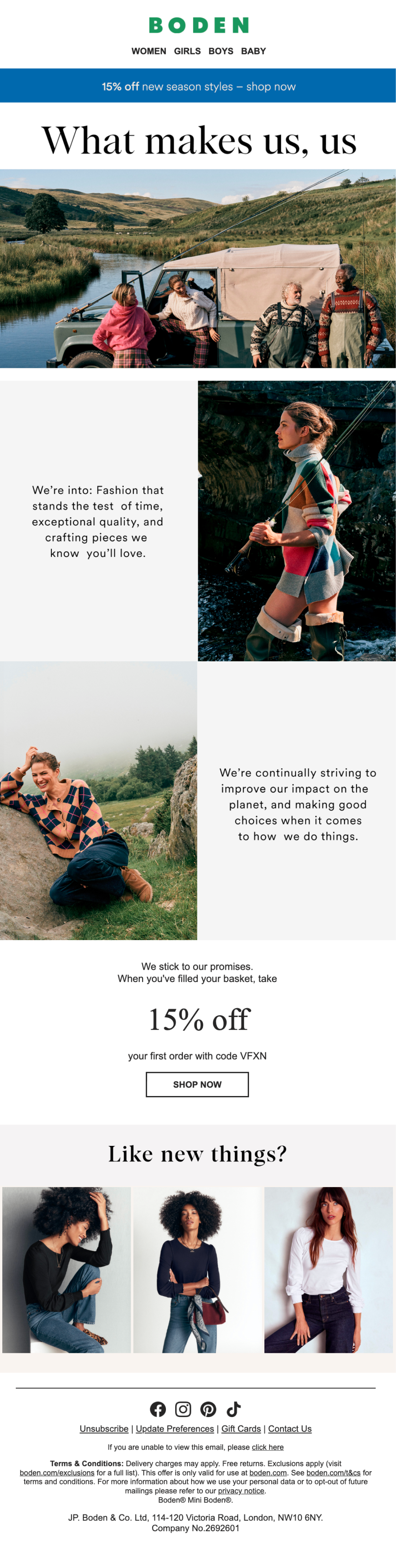 Email campaign example 4
