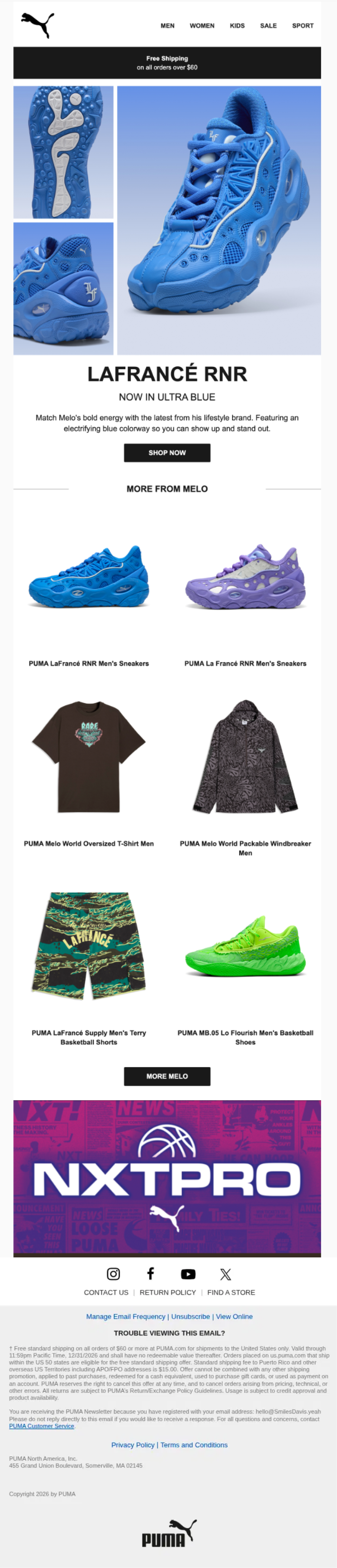 Email campaign example 8